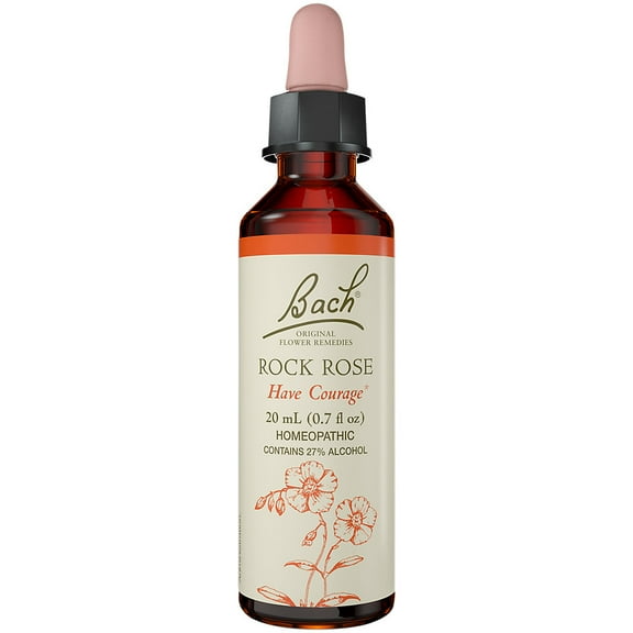 Bach Flower Remedies Essence Rock Rose - 0.7 fl oz