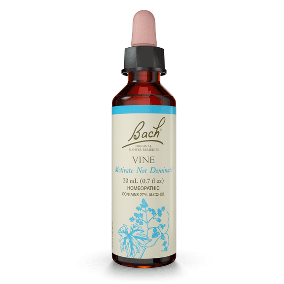 Bach Original Flower Remedies, Vine - 20 mL Dropper
