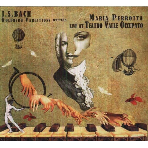 Bach / Perrotta,Maria - Bach: Goldberg Variations - Live At Teatro Valle Occupato - CD