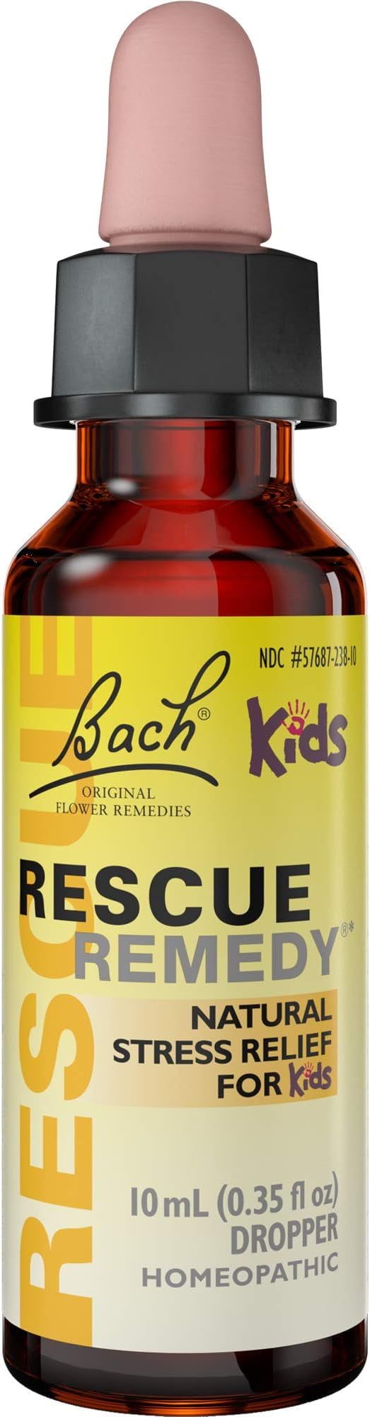 Bach RESCUE REMEDY KIDS Dropper 10mL, Natural Stress Relief ...