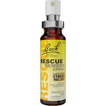 Bach RESCUE REMEDY Spray 20mL, Natural Stress Relief, Homeopathic Flower Remedy, Vegan, Gluten and Sugar-Free, Non-Habit Forming