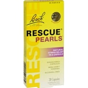 Bach Rescue Pearls Natural Stress Relief ,28 Capsules Pack of 2