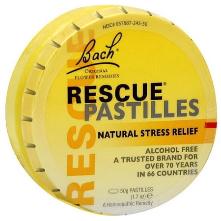 Bach Rescue Remedy Stress Relief Pastilles, Original, 35 Ct