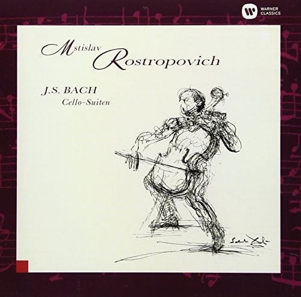 Bach / Rostropovich,Mstislav - Bach: Cello Suites - Music & Performance - CD