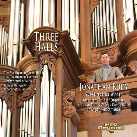 Bach / Rudy,Jonathan - Three Halls - Music & Performance - CD