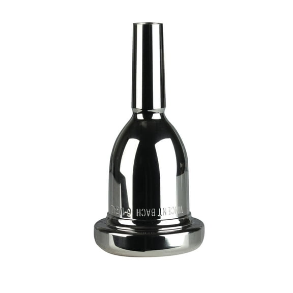 Bach Silver Plated Shank Mouthpiece Megatone Trombone, 6.5 AL