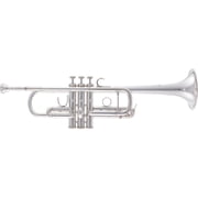 Bach Stradivarius Trumpet in C, Silver Plate C190SL229X