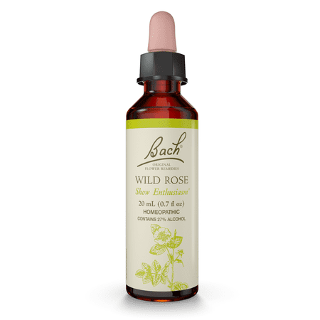 Bach Original Flower Remedies, Wild Rose - 20 mL Dropper
