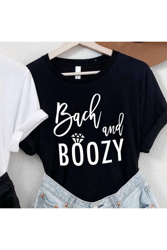 Bach and Boozy Bachelorette Bridal Party TShirt Zazzle