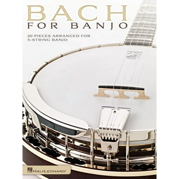 Bach for Banjo: 20 Pieces Arranged for 5-String Banjo, (Paperback)
