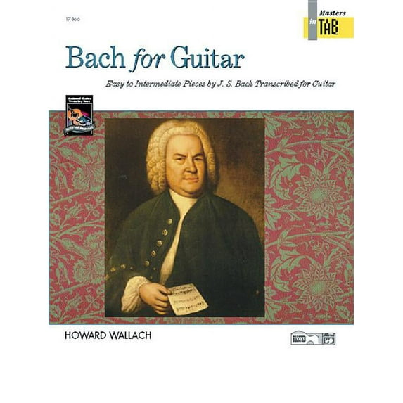 Bach for Guitar -- Masters in Tab, (Paperback)