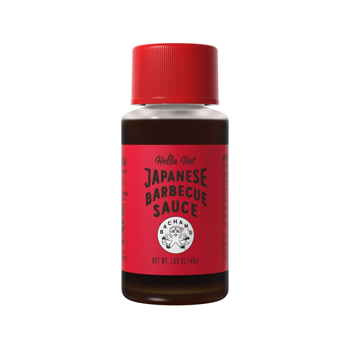 Bachan's Hella Hot Japanese BBQ Sauce, 1.69oz Bottle - Bold, Fresh, Umami Flavor