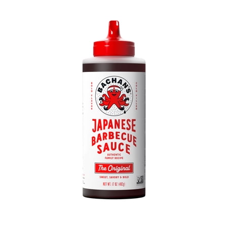 Bachan's The Original Japanese BBQ Sauce, 17oz Bottle - Bold, Fresh, Umami Flavor