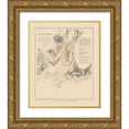 thumbnail image 1 of Bache 15x17 Gold Ornate Wood Framed with Double Matting Museum Art Print Titled - New Haven Harbor - Bache 1846, 1 of 4