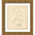 thumbnail image 1 of Bache 20x23 Gold Ornate Wood Framed with Double Matting Museum Art Print Titled - Fort De Russy Louisiana - Bache 1864, 1 of 4