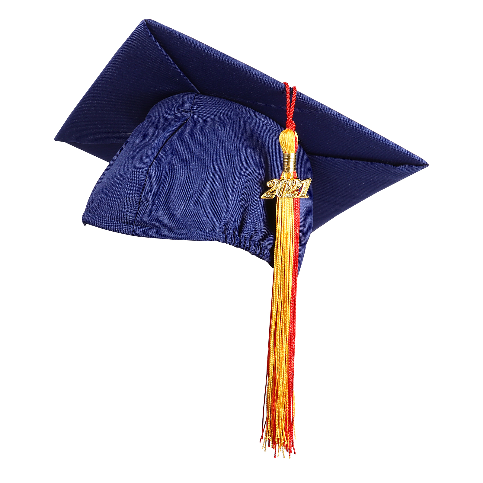 Bachelor Cap Hats Trencher for 2021 Graduate Graduation Tiara White Formal Dress Unisex 2021