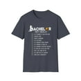 thumbnail image 1 of Bachelor Party Checklist Bridal Bachelor Party Stag Party Best Man Gift Funny Unisex Softstyle T-Shirt, 1 of 4