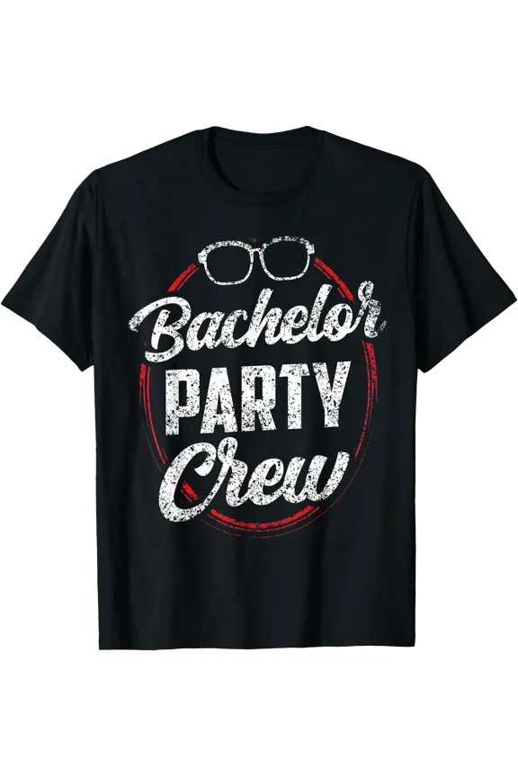 Bachelor Party Crew Team Bride Groom T-Shirt, Unisex T-Shirt