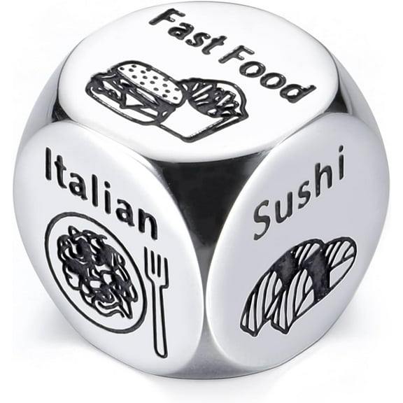 Bachelor Party Favors Santa Swap Gift Exchange Dice Stocking Stuffers for Men Him Husband 11th Anniversary Steel Gifts for Couples, Date Night Ideas Dice, Wedding Registry Gift Birthday for Boyfriend