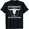 thumbnail image 1 of Bachelor Party Groom Country Western Skull T-Shirt, 1 of 5