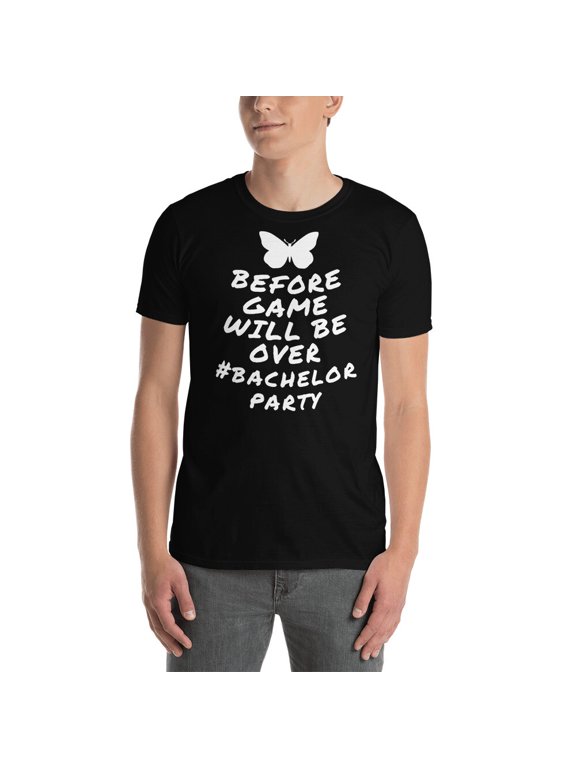 Bachelor Party Short Sleeve Men T-Shirt