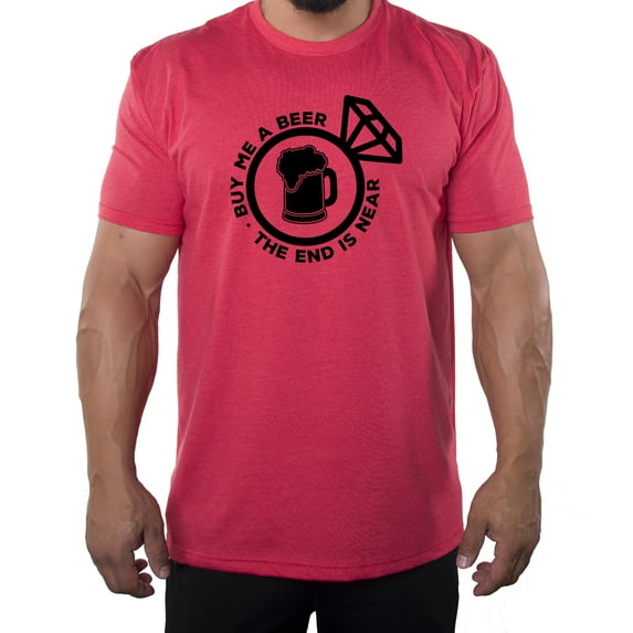 Bachelor Party T-shirts, Wedding Party T-shirts, Custom Stag Party T-shirts for Groom and Groomsmen - Buy Me A Beer