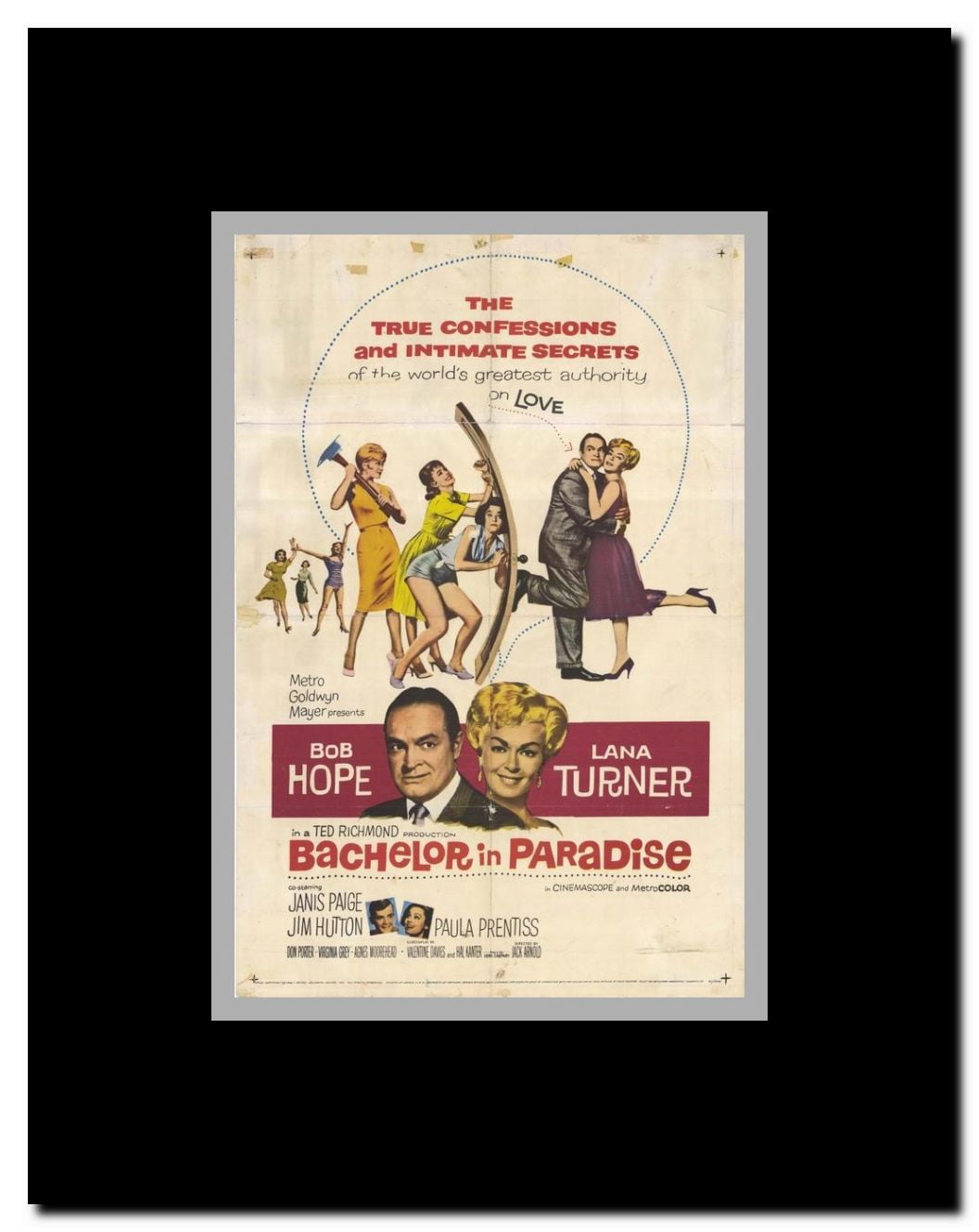 Bachelor in Paradise Framed Movie Poster