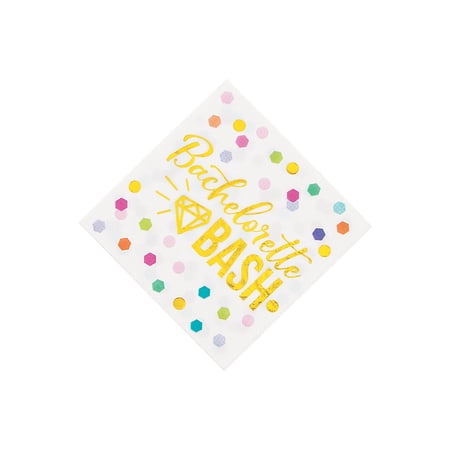 Bachelorette Bash Bev Napkin - Party Supplies - 16 Pieces