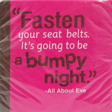 Bachelorette 'Fasten Your Seat Belts' Small Napkins (16ct)