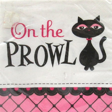 Bachelorette on the Prowl Small Beverage Napkins (16ct)
