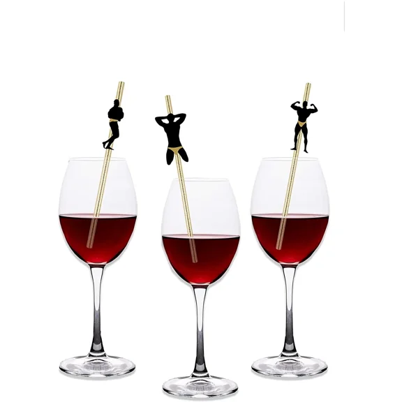 Bachelorette Party Decorations Straws 24 Pack Stripper Pole Dancer Straw