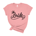 thumbnail image 1 of Bachelorette Party Gift Bride Women Graphic Tee Cotton Print Top, 1 of 6