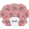 thumbnail image 1 of Bachelorette Party Shirts Bridal Party Shirts Maid of Honor Tee Bridesmaids Shirt Bridesma, 1 of 2