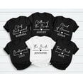 thumbnail image 1 of Bachelorette Party Shirts Bride Gift Team Bride Shirt Hen Party Wedding Party Tees Persona, 1 of 2