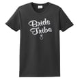 thumbnail image 1 of Bachelorette Party Short Sleeve T-shirt Bride Tribe and Wedding Ring-Charcoal-XXL, 1 of 4