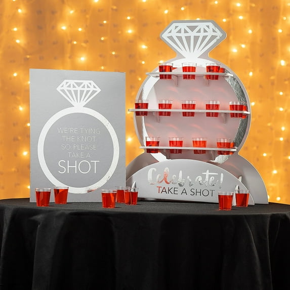 Bachelorette Party Shot Glass Holder Kit Bulk 52 Pc