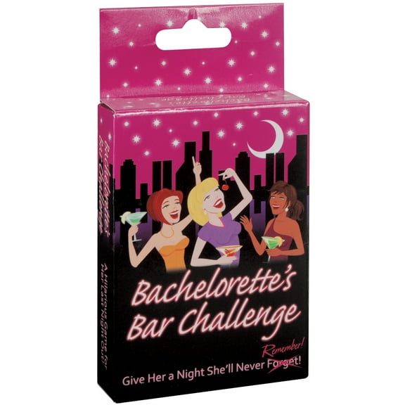 Bachelorette's Bar Challenge Card Game