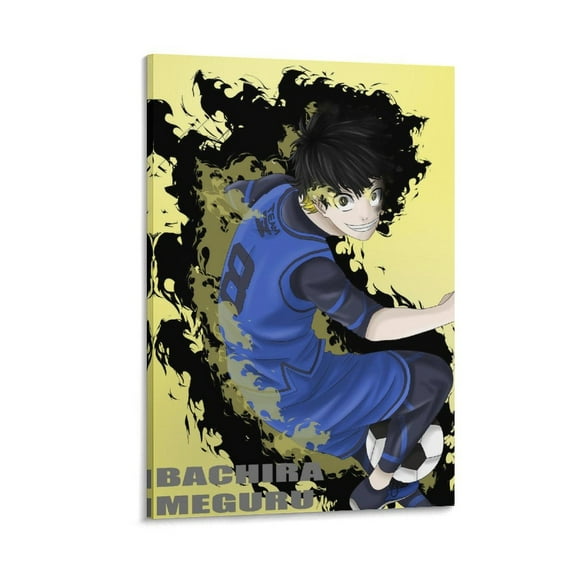 Bachira Meguru Poster (2) Posters Wall Art Painting Canvas Gift Living Room Prints Bedroom Decor Poster Artworks 12x18inch(30x45cm)