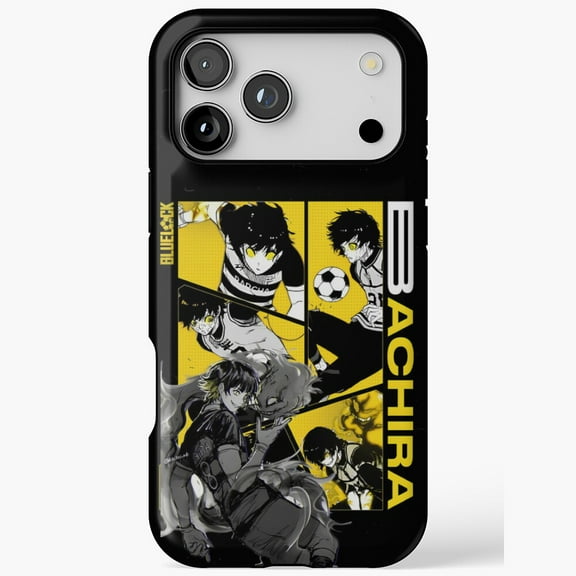 Bachira Soccer Anime Art iPhone Case 17 16 15 14 13 12 11 Pro Max