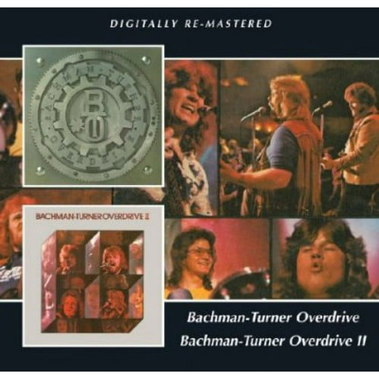 Bachman-Turner Overdrive 1 & 2 Rock Music CD (Digitally Remastered