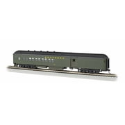 Bachmann Industries Southern #654 2 Window Door Ho Scale 72 Heavyweight Combine Car with Lighted Interior
