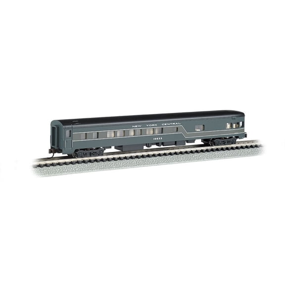 Bachmann 14355 N New York Central 85' Smooth-Side Observation with Lighting
