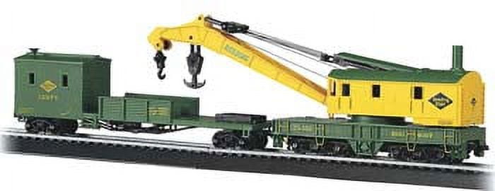 Bachmann 16110 HO Reading 250-Ton Crane Car & Boom Tender