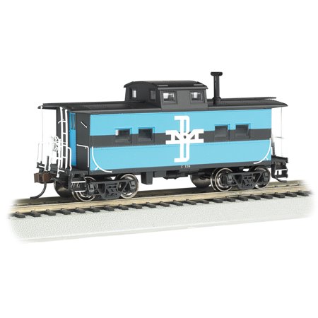 Bachmann-Northeast-Style Steel Cupola Caboose - Ready to Run - Silver Series(R)