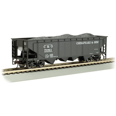 C&o 40 Quad Hopper Ho Scale Train Car