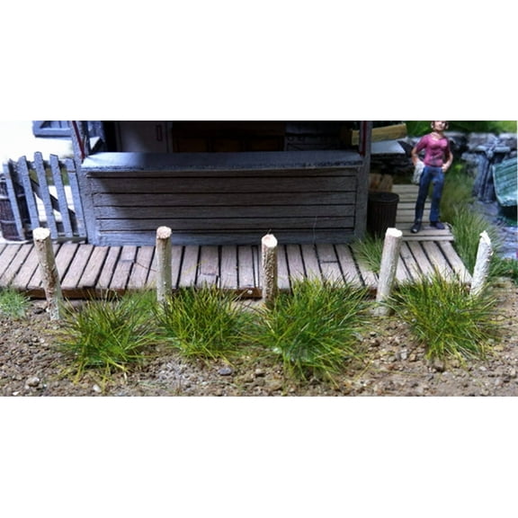 Bachmann 31031 6mm Medium Green Grass Tufts (Pack of 100)