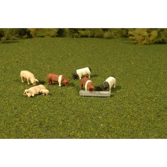 Bachmann 33168 O Scale  PIGS 9PCS