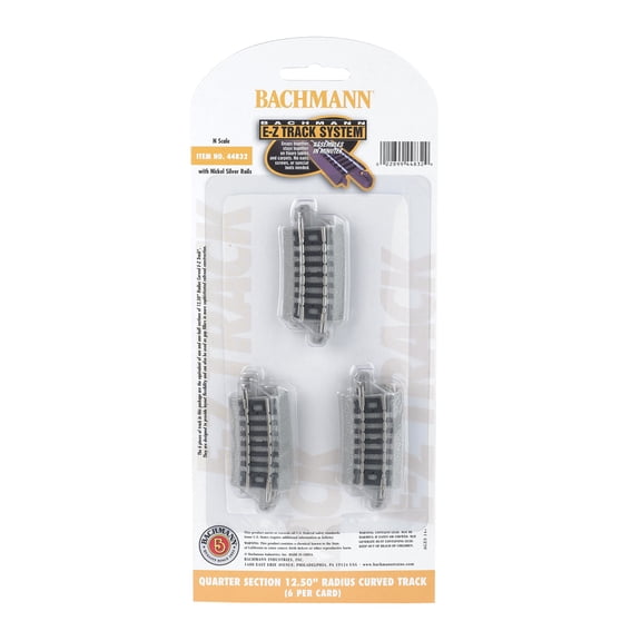 Bachmann 44832 N 12.25 Radius Quarter Section Curved Track (6)