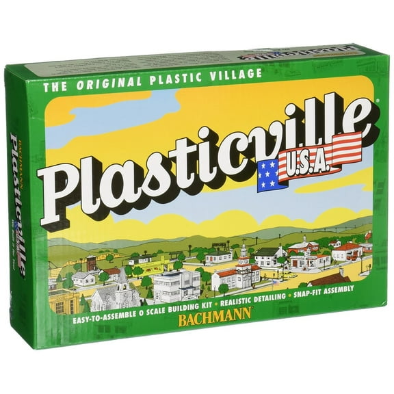 Bachmann 45603 O Plasticville Windmill w/Farm Machinery Classic Building Kit