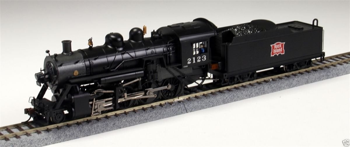 Bachmann 51317 HO Scale Rock Island Baldwin 2-8-0 Consolidation Locomotive